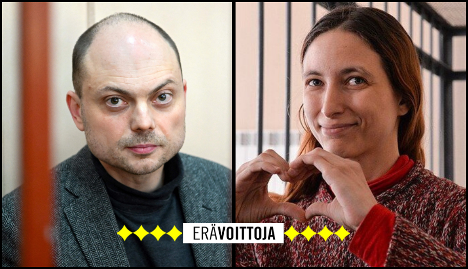 Vladimir Kara-Murza ja Aleksandra Skotšilenko.